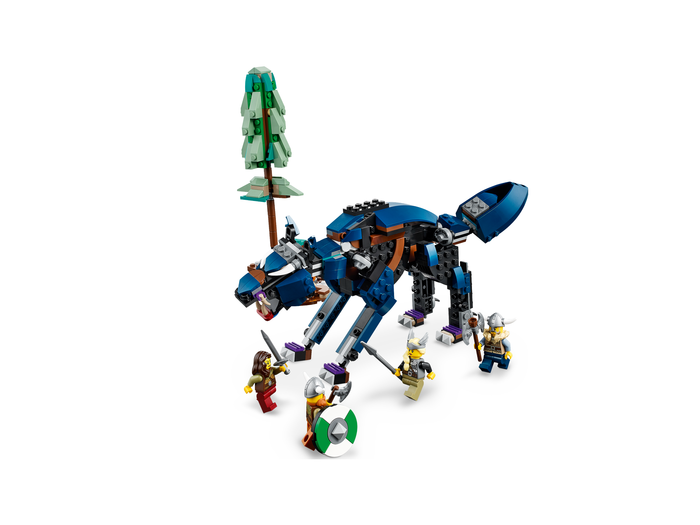 LEGO Creator 3 in 1 31132 Viking Ship and the Midgard Serpent 5