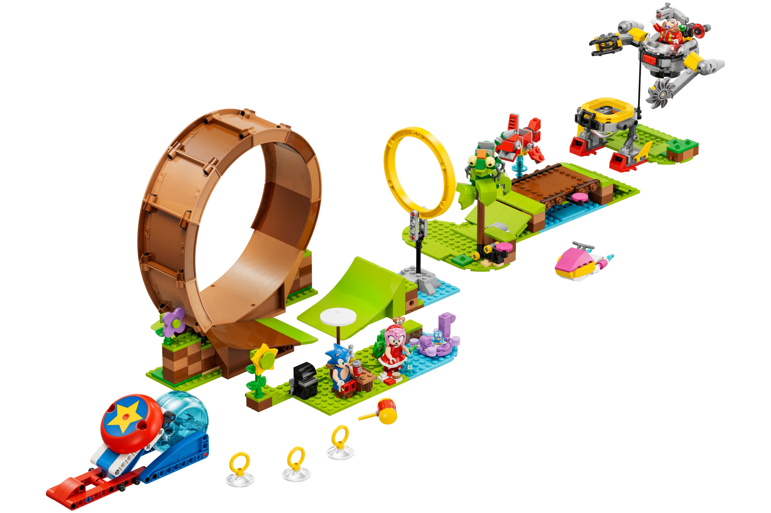 LEGO Sonic the Hedgehog Sonics Green Hill Zone Loop Challenge scaled