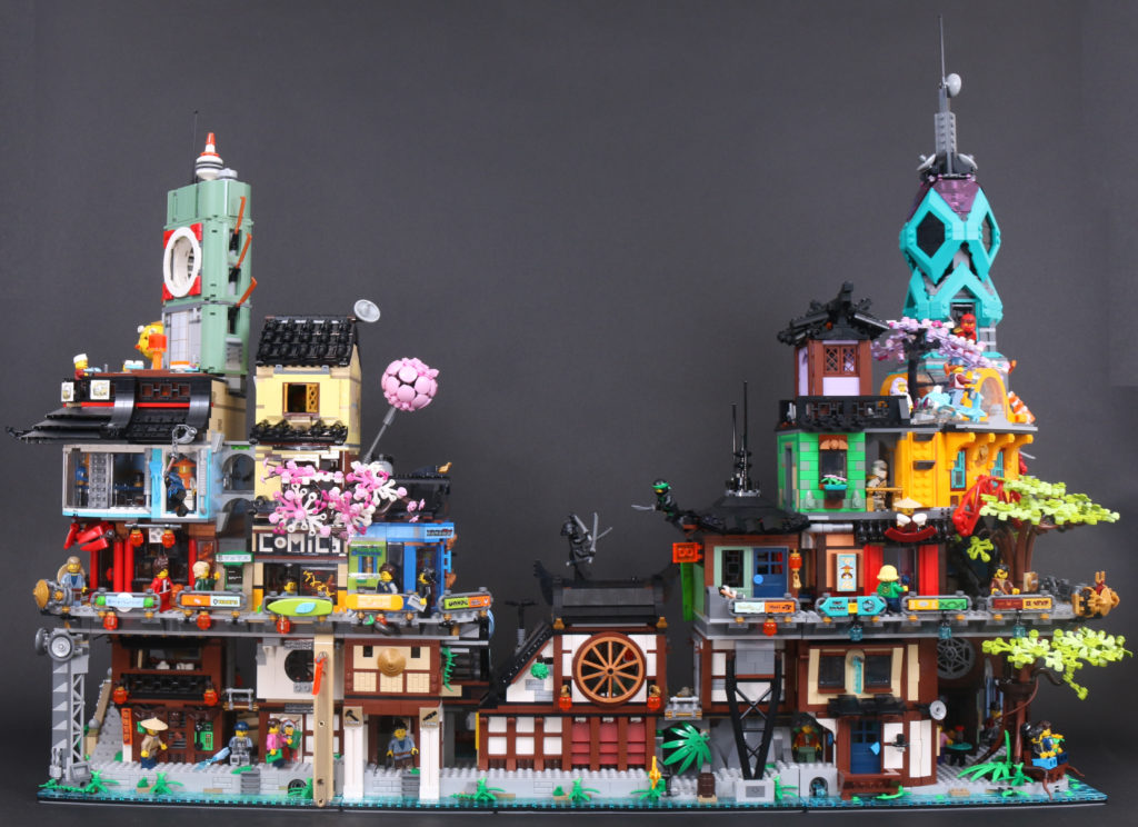 LEGO NINJAGO 71741 NINJAGO City Gardens review 4