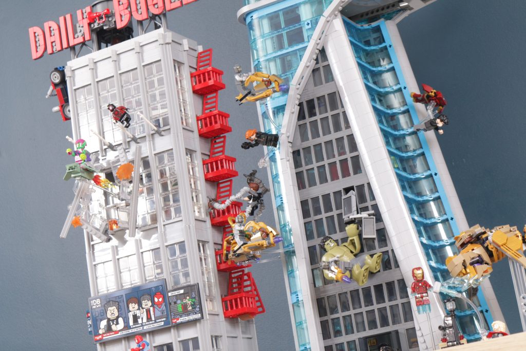 LEGO Marvel 76269 Avengers Tower review andn 76178 Daily Bugle comparison 94 1024x683