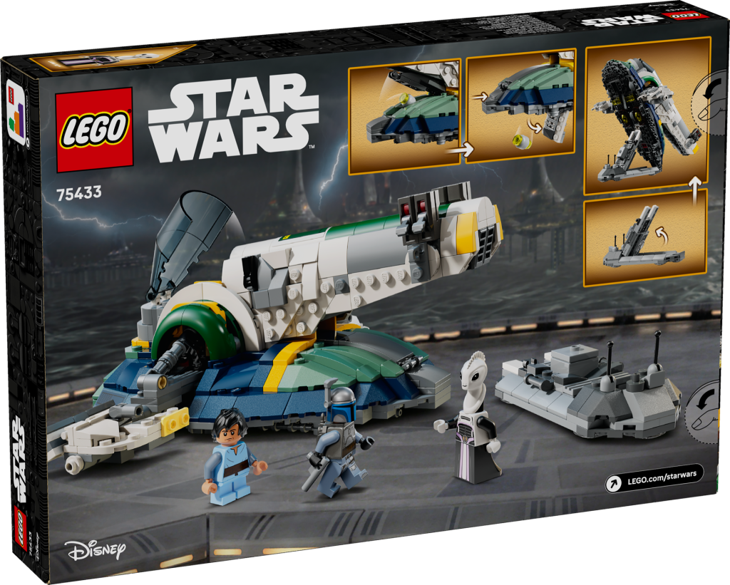 LEGO Star Wars 75433 Jango Fetts Starship 2 1024x821