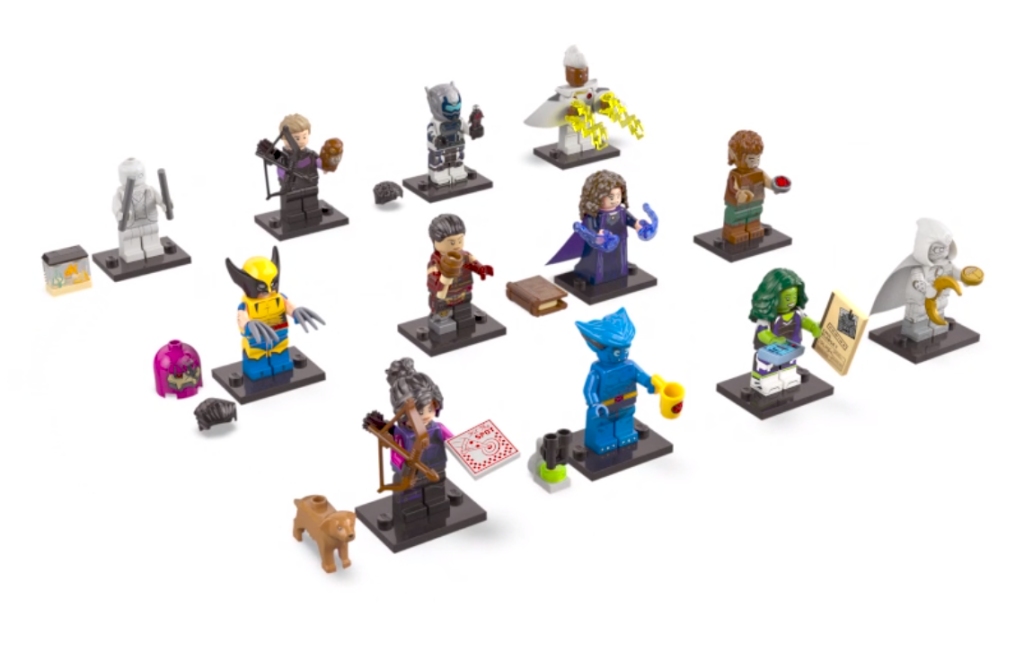 71039 LEGO Collectible Minifigures 71039 Marvel Series 2 360 spin screenshot 1024x652