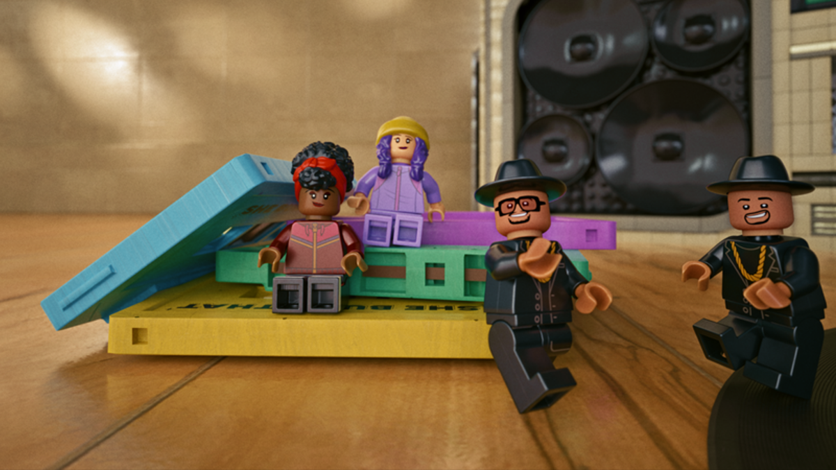 LEGO launches ‘She Built That’ with reimagined RUN DMC track