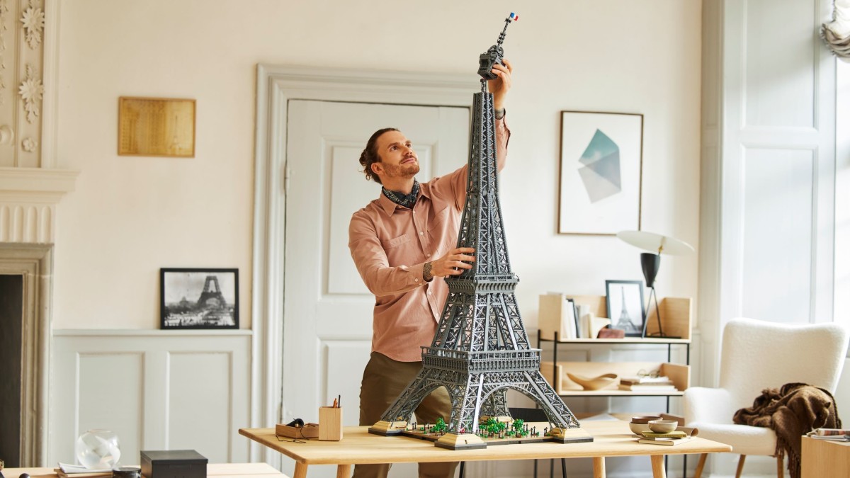 LEGO Icons 10307 Eiffel Tower has some familiar pieces in unusual places
