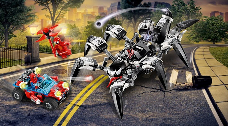 LEGO Marvel Spider-Man 76163 Venom Crawler official images