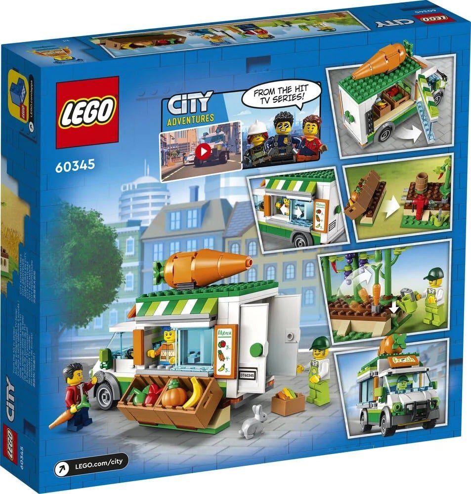 LEGO CITY 60345 Vegetable Delivery Truck 2